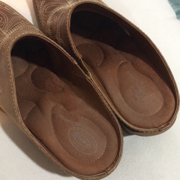 DR SCHOLL’S | Round Up Leather Mules boho - Picture 5 of 6